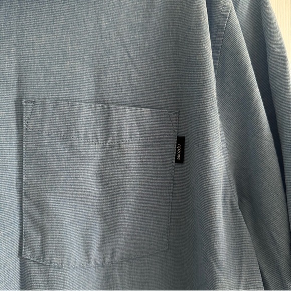 Size XXL Lot of 3 Ripzone Comfort Stretch Short Sleeve Dress Shirts - Picture 4 of 13